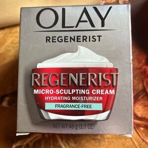 Olay Regenerist Micro-Sculpting Cream fragrance free 1.7 Fl Oz-new